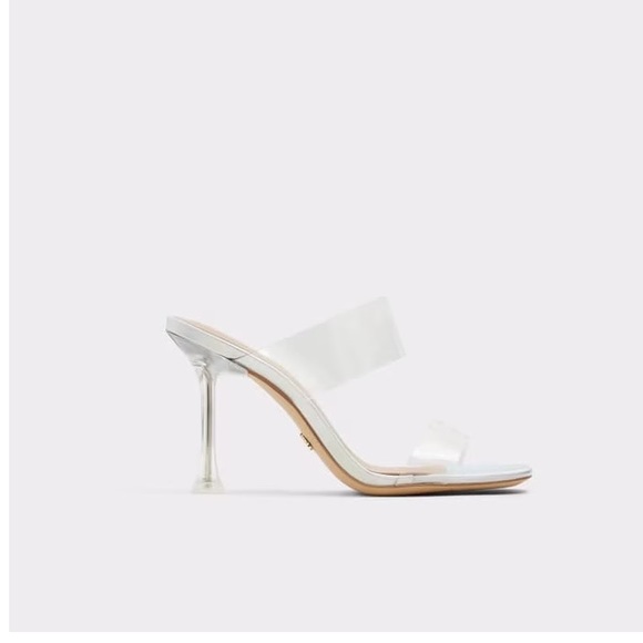 Frasier, One band slide clear heels